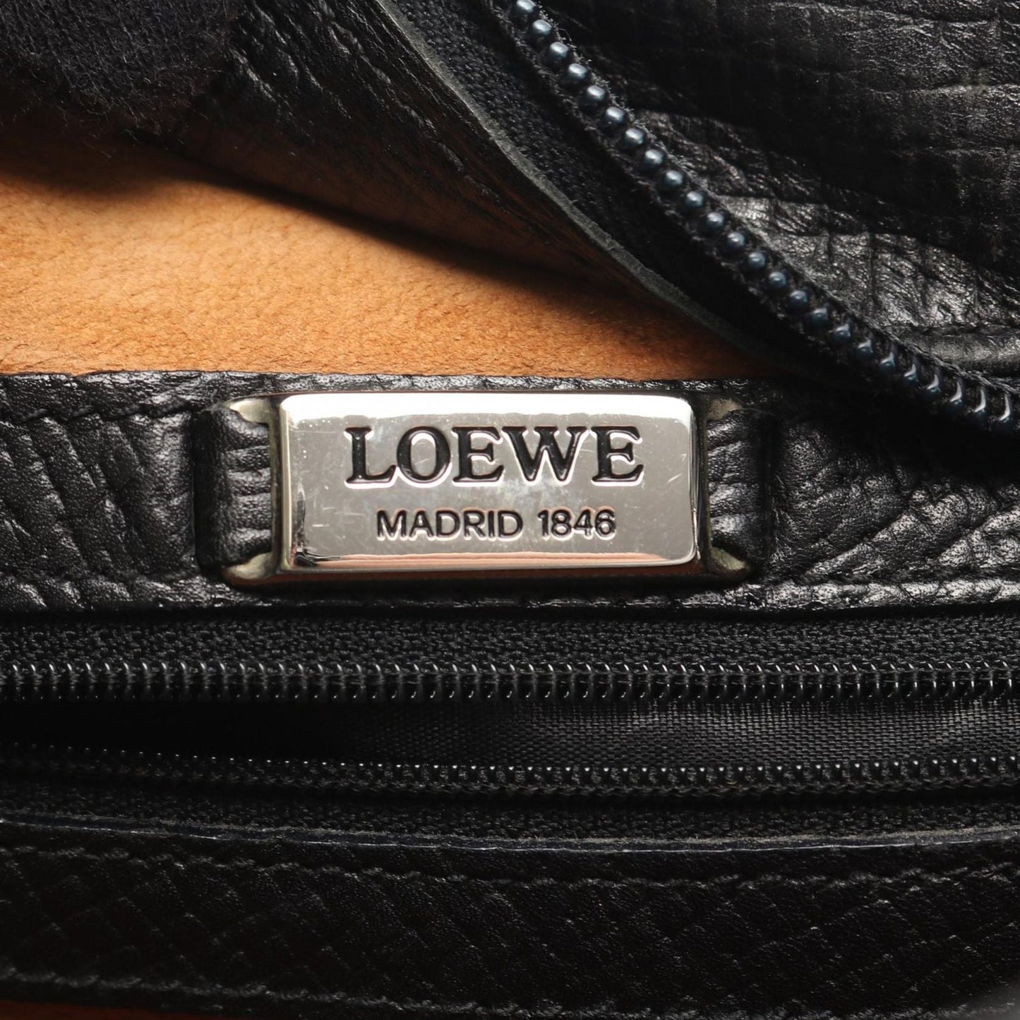 Loewe Shoulder Bag Black Leather