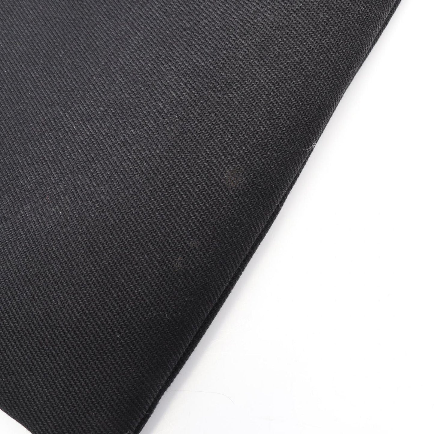 Saint Laurent Paris Clutch Rive Gauche Black White Canvas Leather
