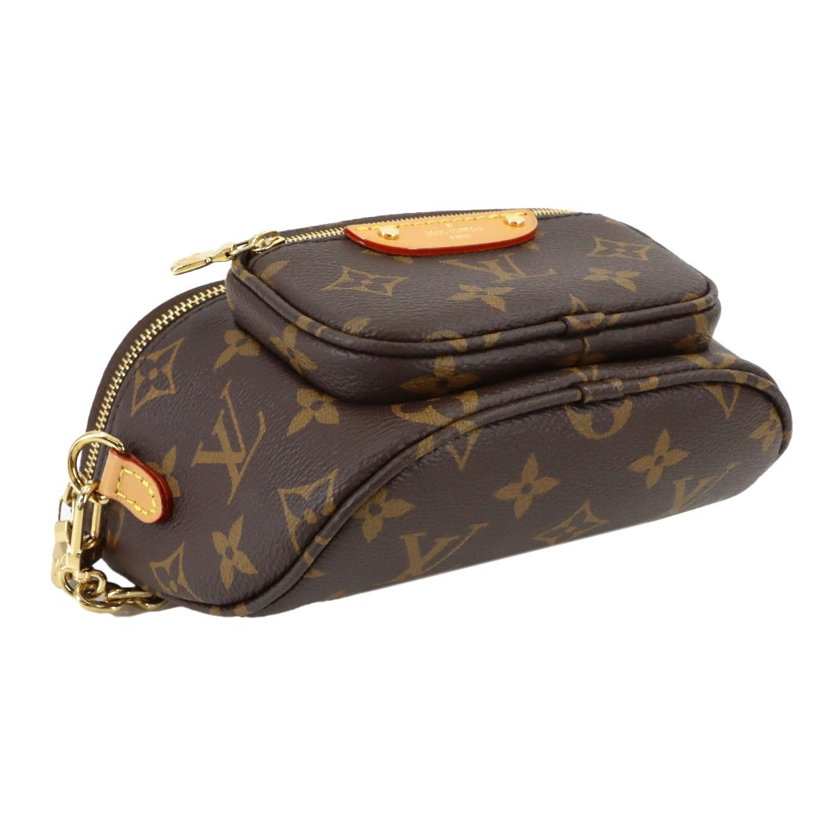 Louis Vuitton Monogram Mini Bumbag 2-Way Bag Brown
