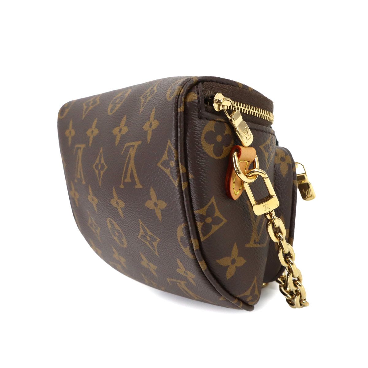 Louis Vuitton Monogram Mini Bumbag 2-Way Bag Brown