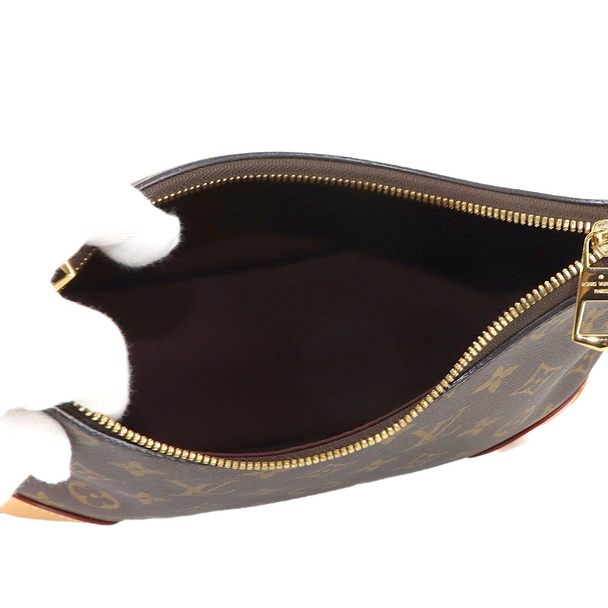 Louis Vuitton Monogram PM 2-Way Shoulder Bag Brown Natural
