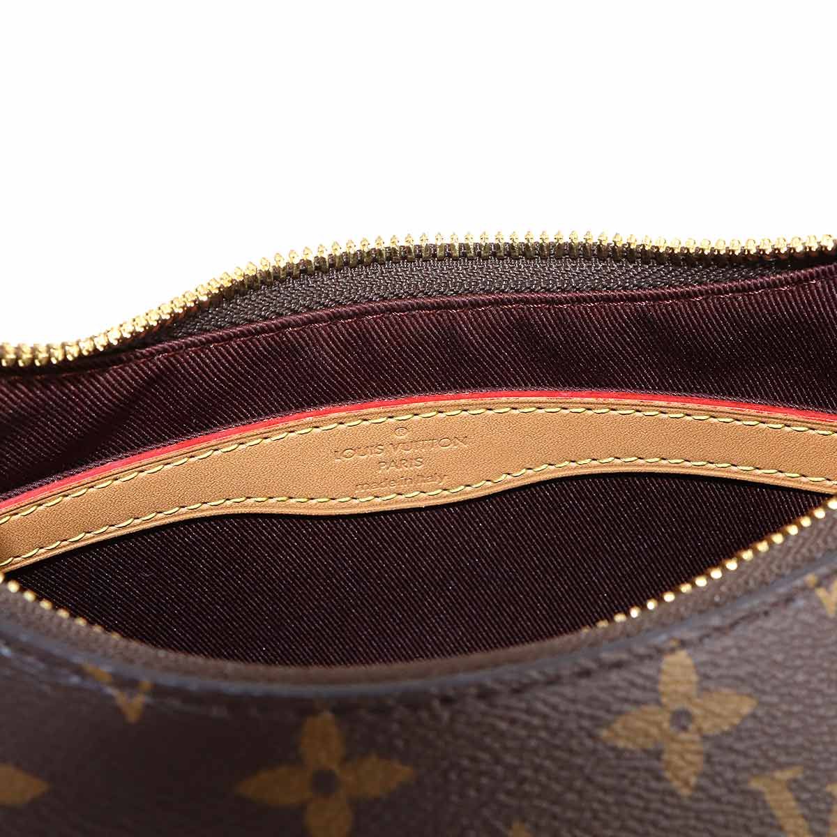 Louis Vuitton Monogram PM 2-Way Shoulder Bag Brown Natural