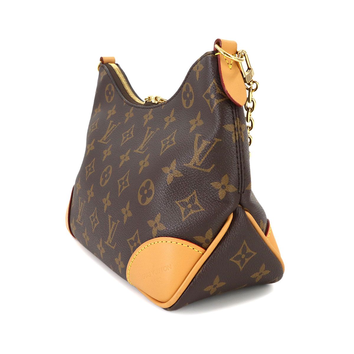 Louis Vuitton Monogram PM 2-Way Shoulder Bag Brown Natural