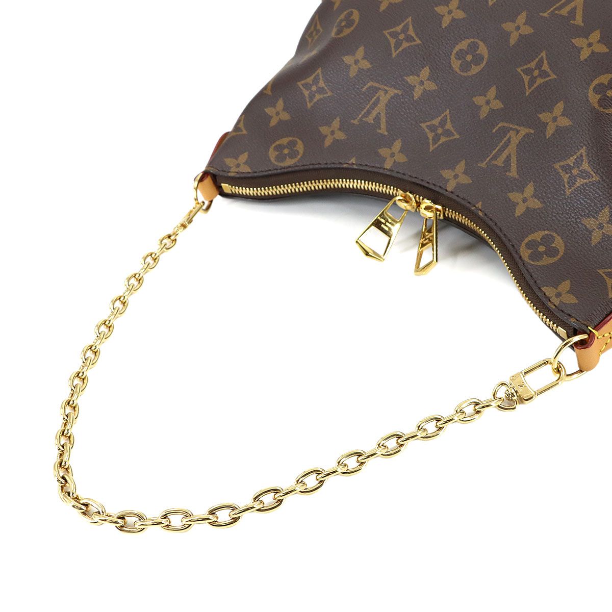 Louis Vuitton Monogram PM 2-Way Shoulder Bag Brown Natural