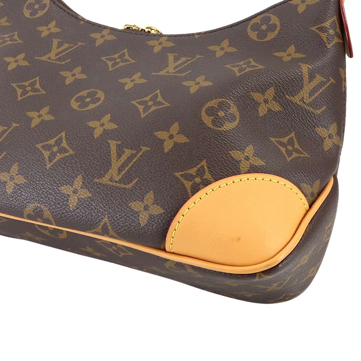 Louis Vuitton Monogram PM 2-Way Shoulder Bag Brown Natural