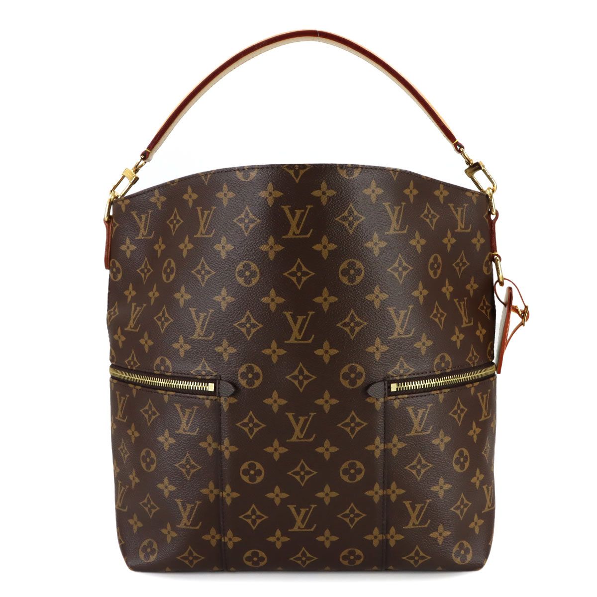 Louis Vuitton Monogram Melie 2-Way Shoulder Bag Brown