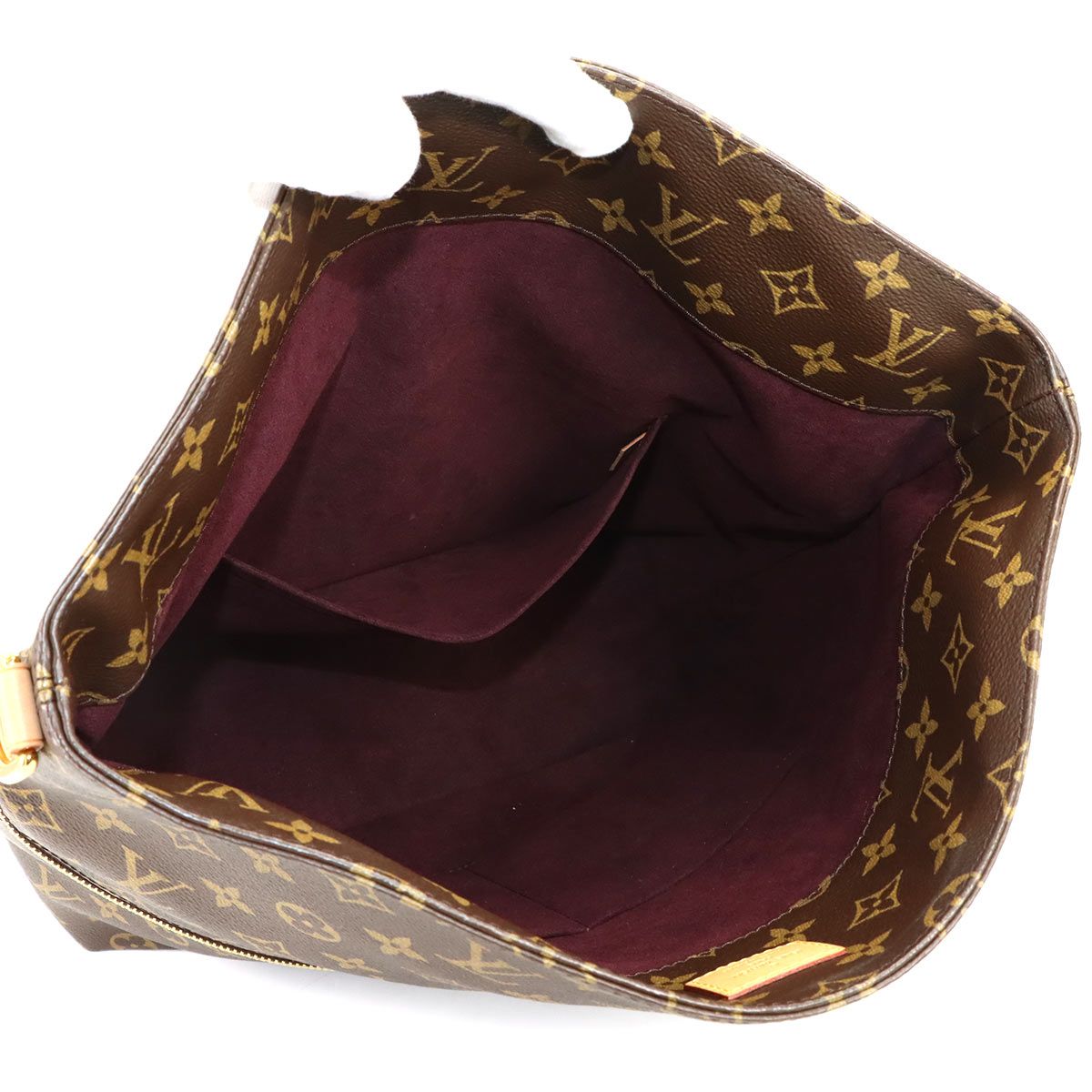 Louis Vuitton Monogram Melie 2-Way Shoulder Bag Brown