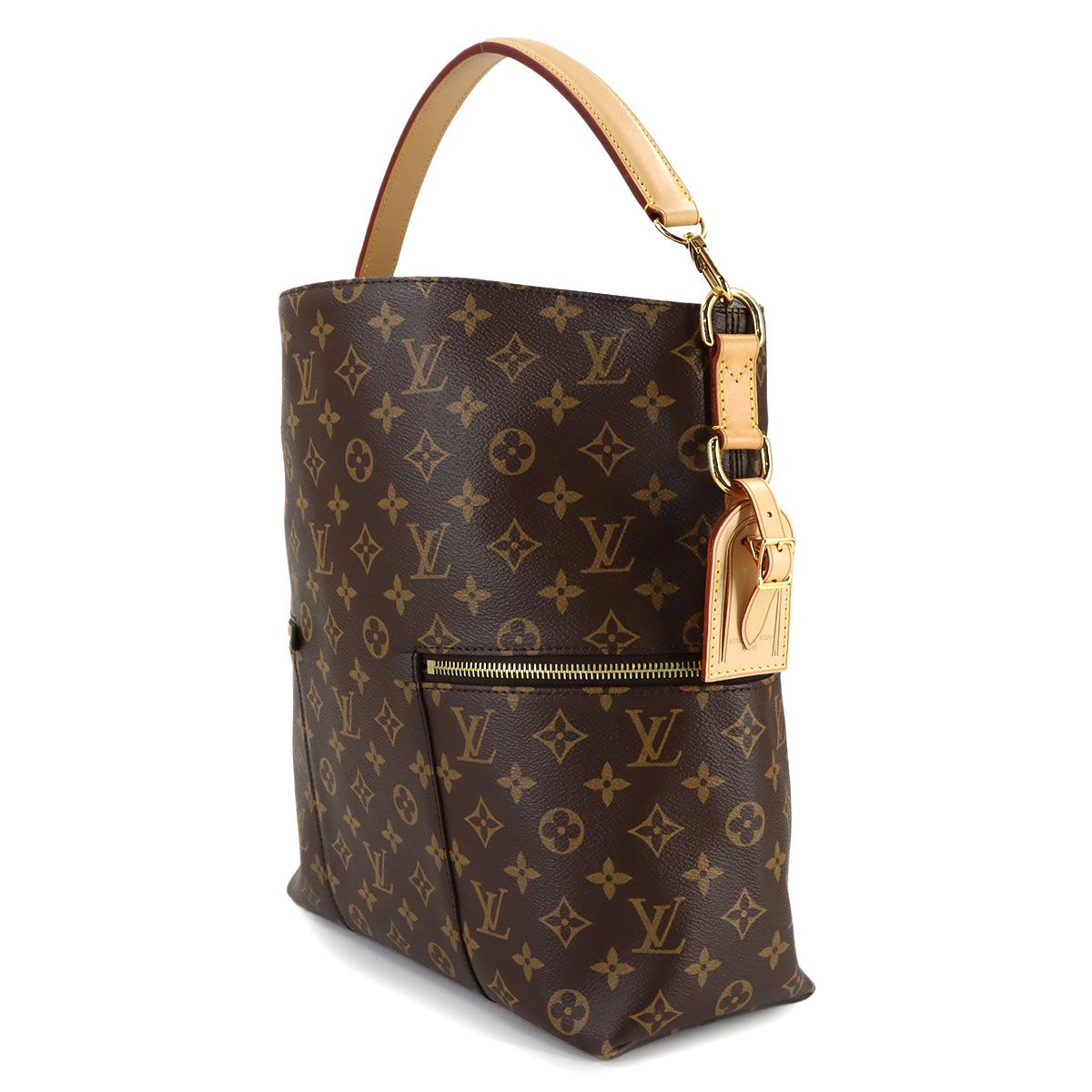 Louis Vuitton Monogram Melie 2-Way Shoulder Bag Brown