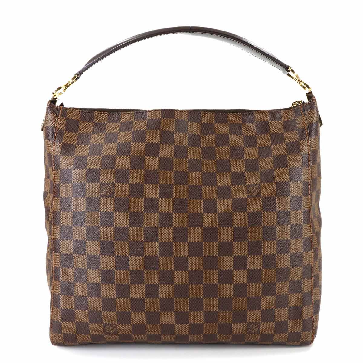 Louis Vuitton Damier Portobello PM Shoulder Bag Ebene