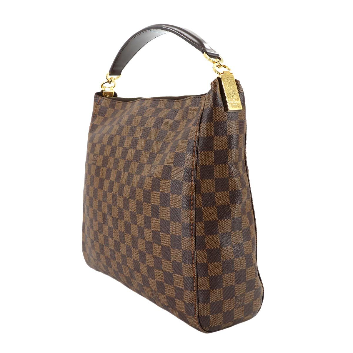 Louis Vuitton Damier Portobello PM Shoulder Bag Ebene