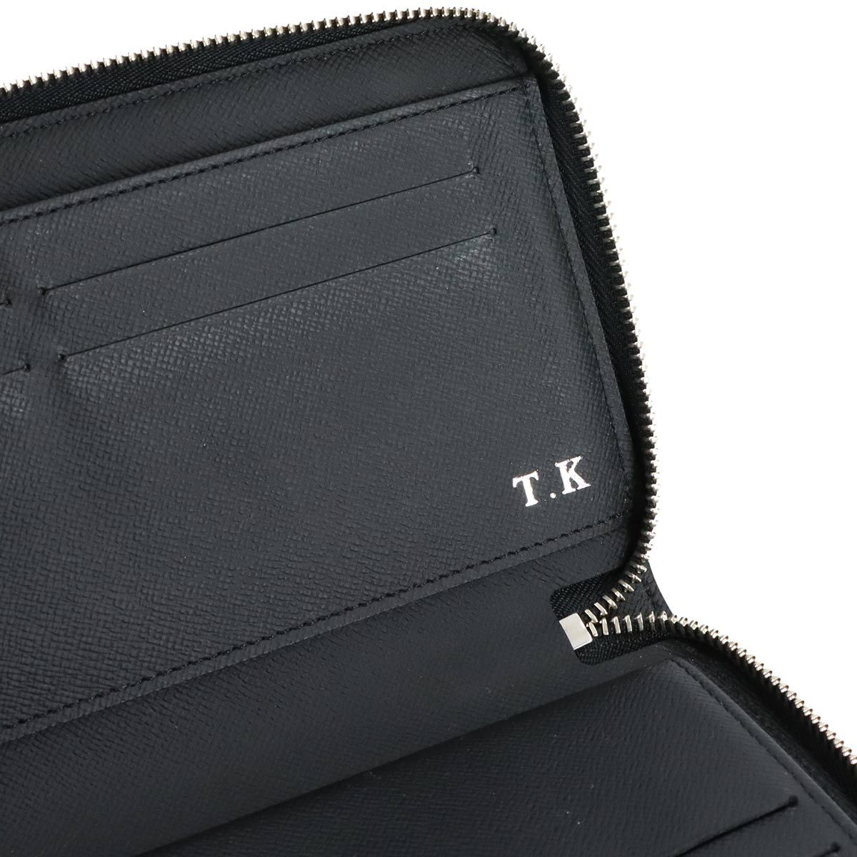 Louis Vuitton Epi Zippy Organizer NM Zip Around Wallet Leather Noir
