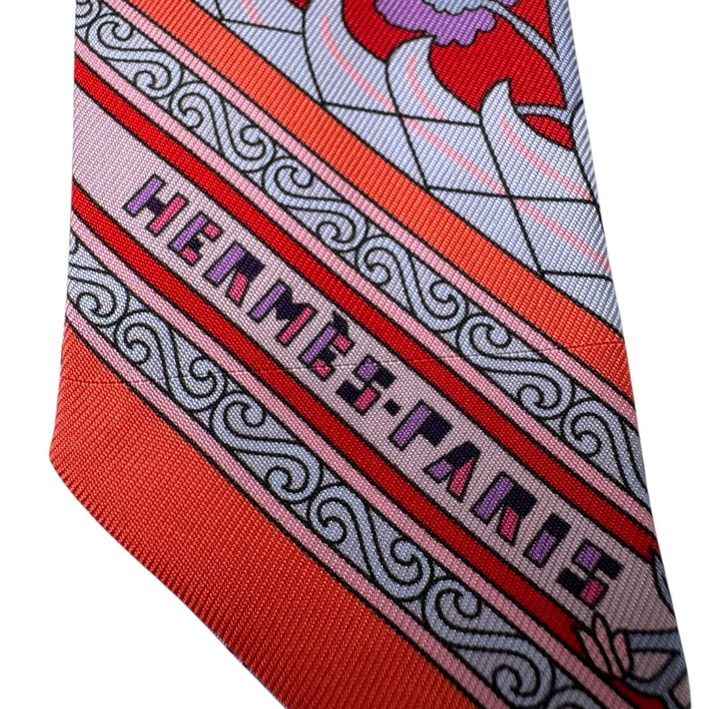 Hermes Tapis Persans Persian Carpet Silk Scarf