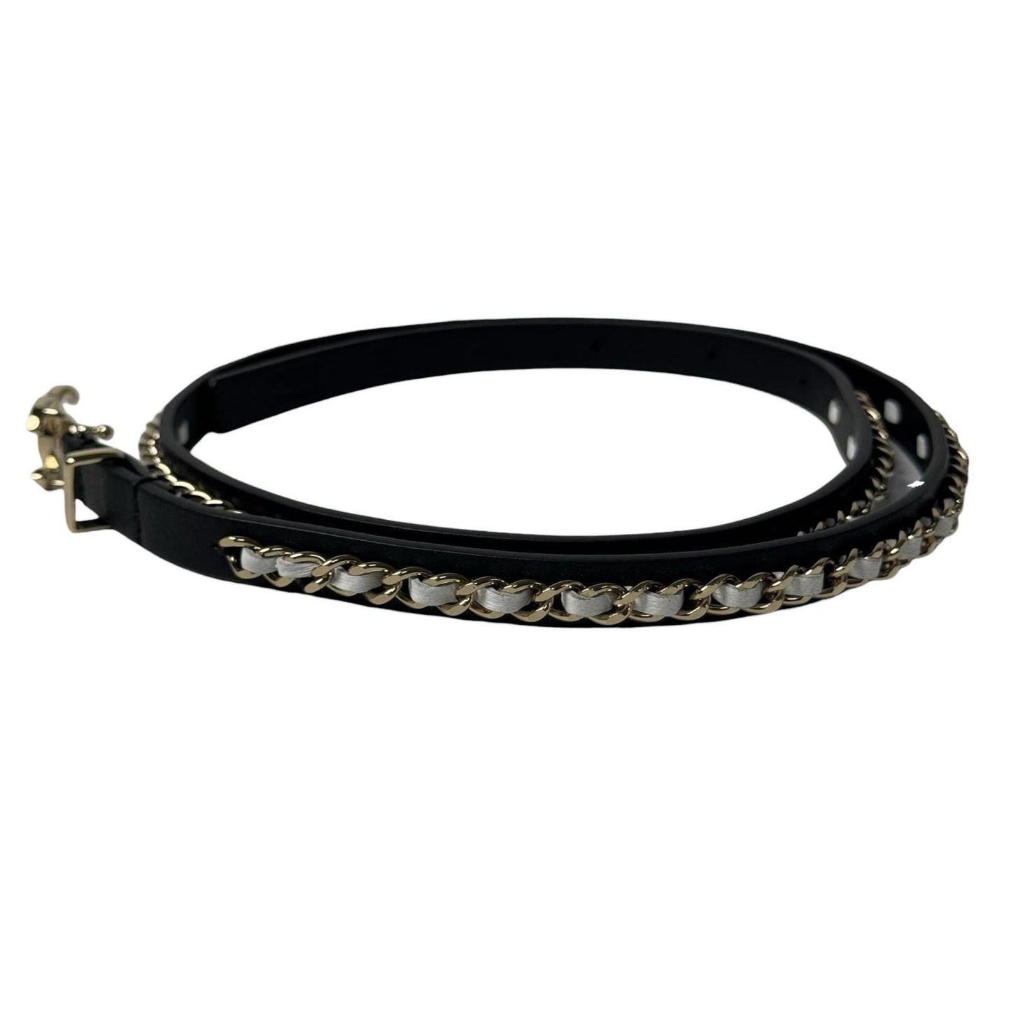 Chanel CC Logo 70 28 Chain Belt Leather