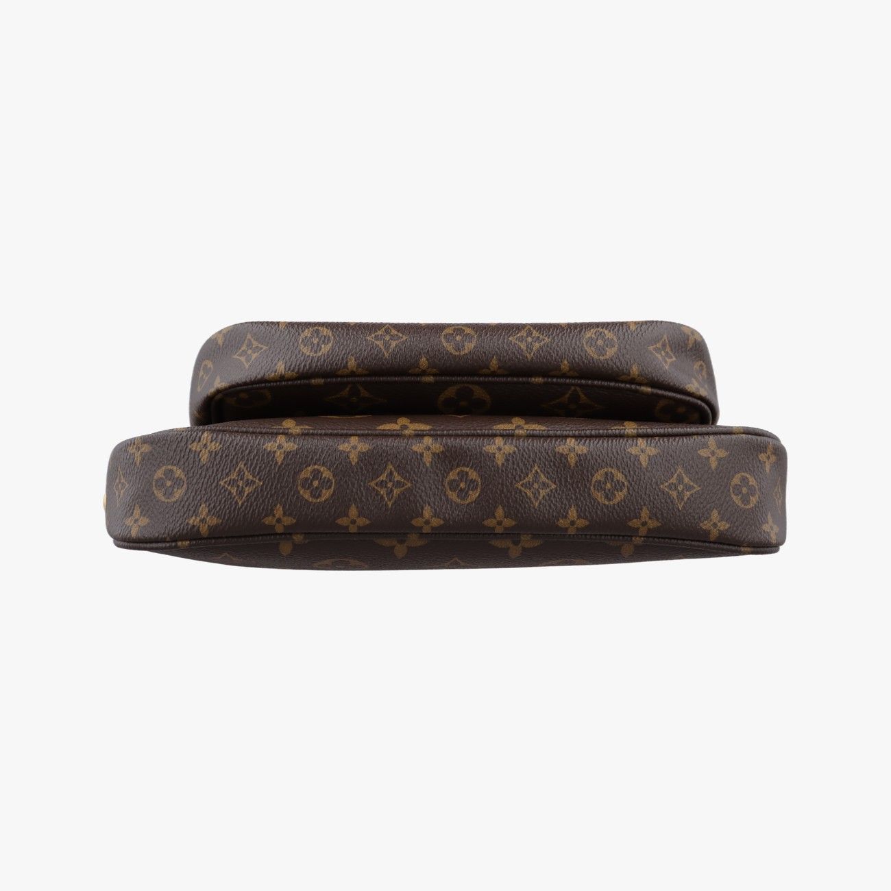 Louis Vuitton Multi Pochette Brown Rose Cles Monogram Canvas Pouch