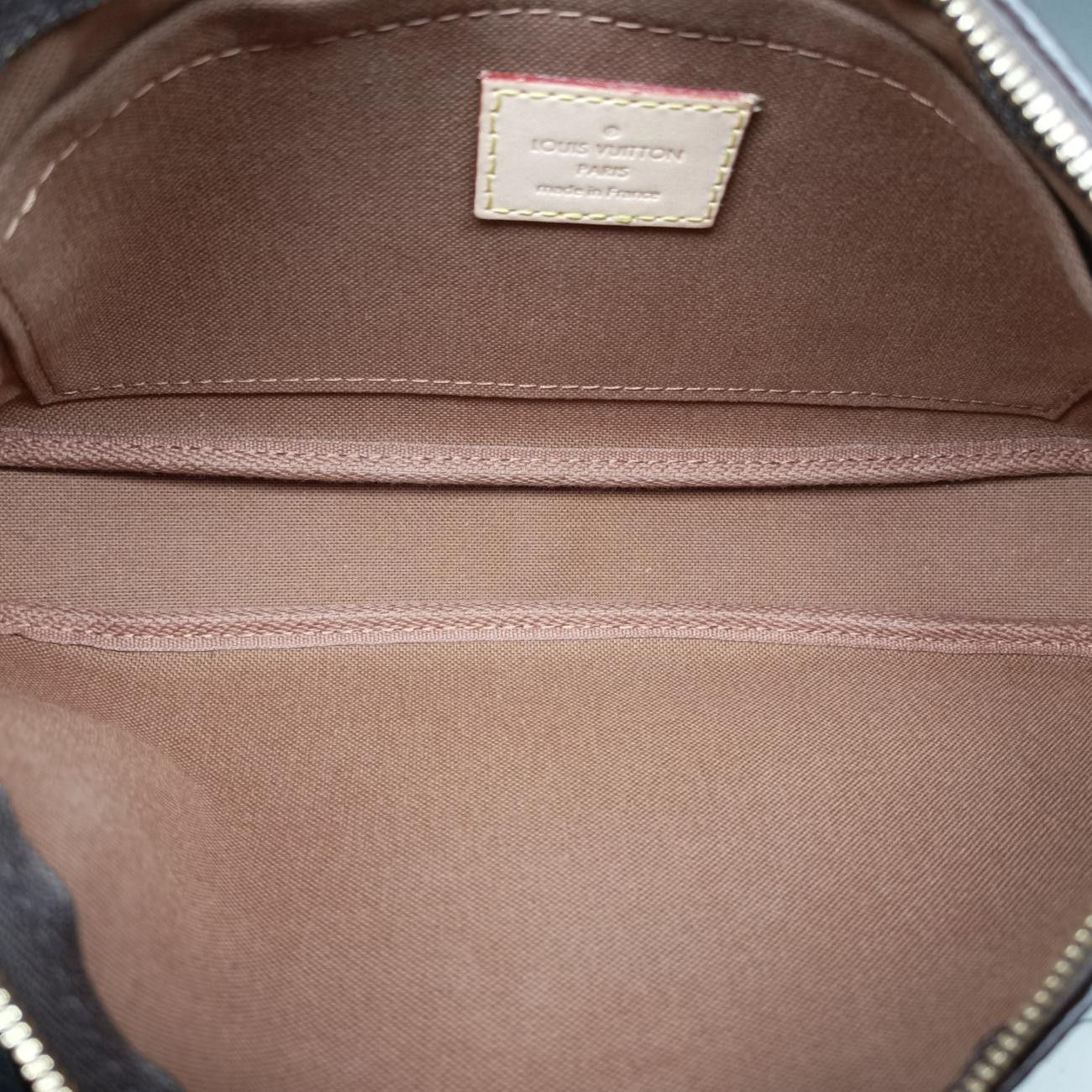 Louis Vuitton Multi Pochette Brown Rose Cles Monogram Canvas Pouch
