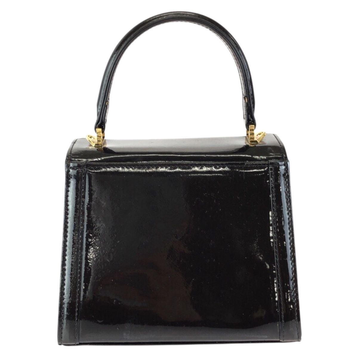 Versace Sunburst Pony Hair Dark Brown Gold Enamel Calf Handbag