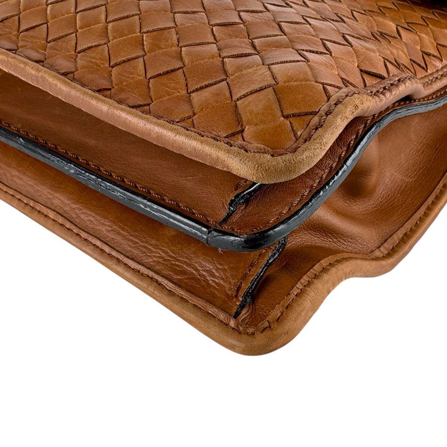 Bottega Veneta Business Shoulder Bag Intrecciato