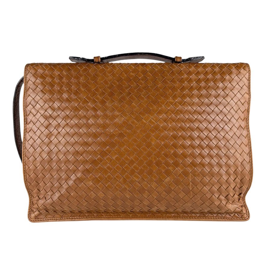 Bottega Veneta Business Shoulder Bag Intrecciato