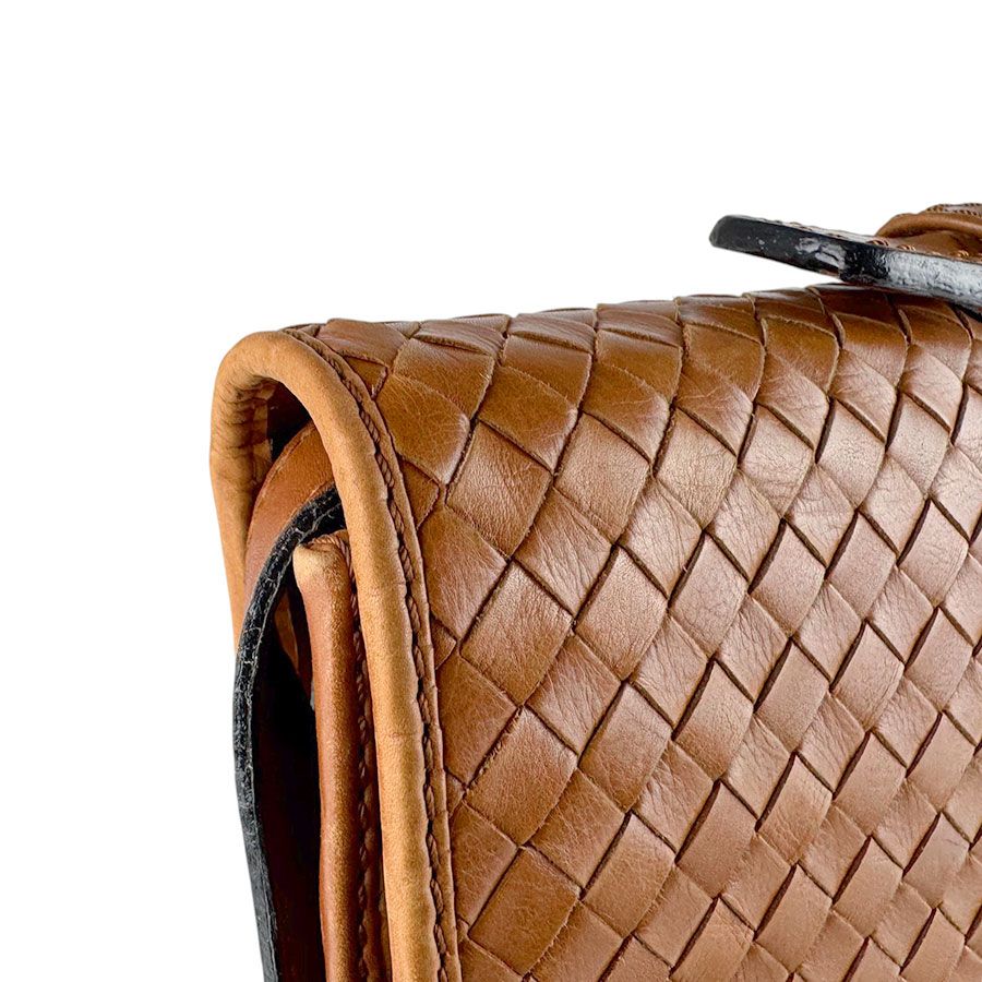 Bottega Veneta Business Shoulder Bag Intrecciato