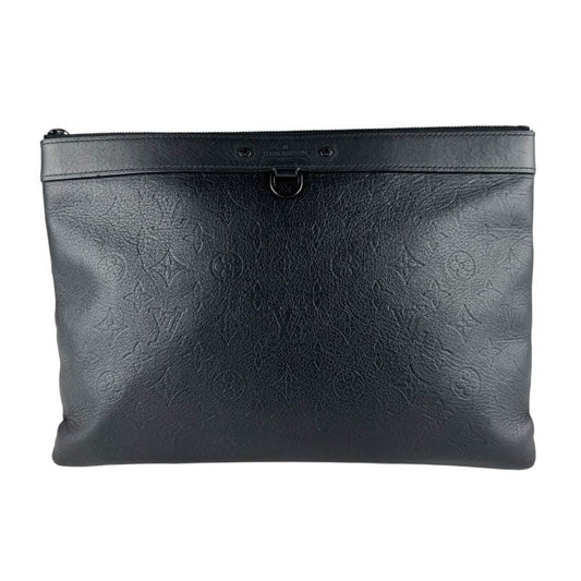 Louis Vuitton Clutch Monogram Shadow Pochette Discovery