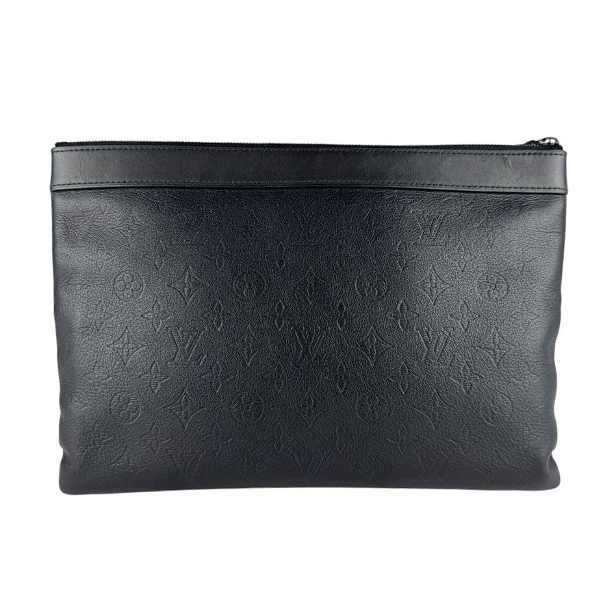 Louis Vuitton Clutch Monogram Shadow Pochette Discovery