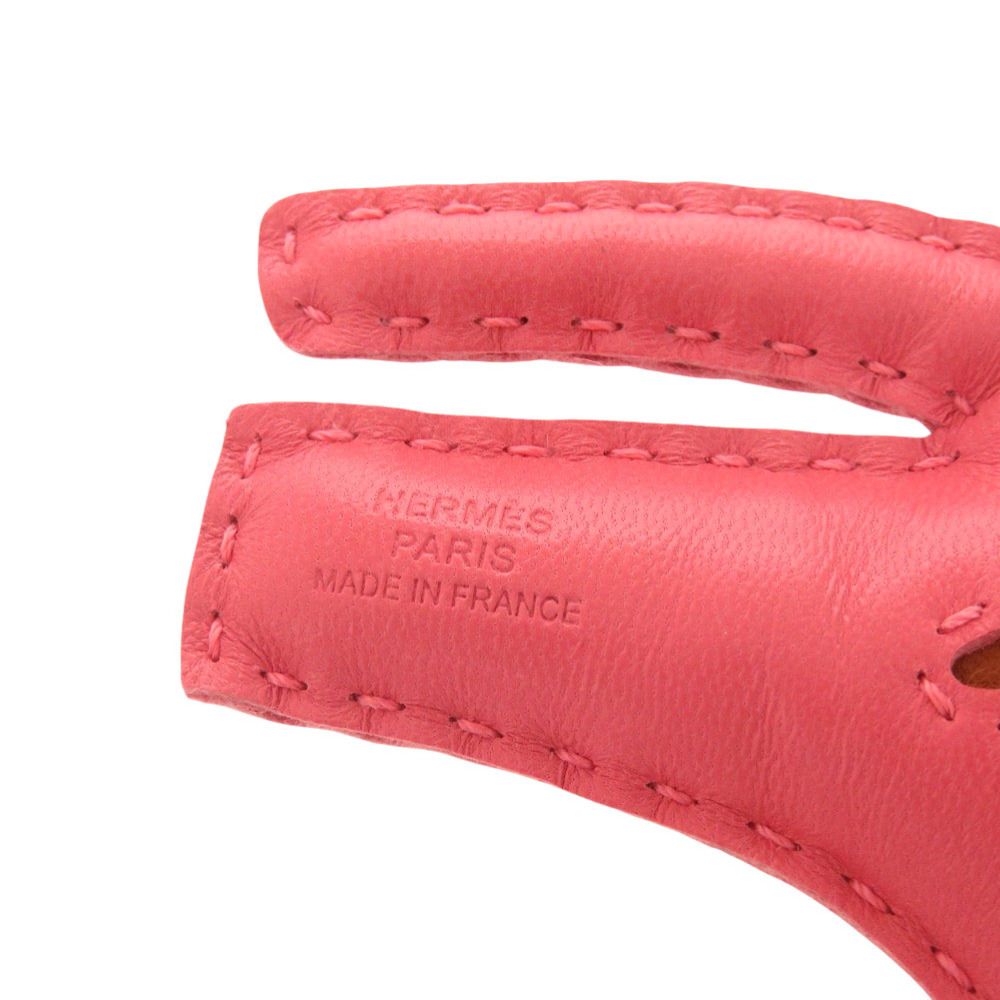 Hermes Loulou Agno Milo Rose Azalea Pain D'epis Purple Bag Charm