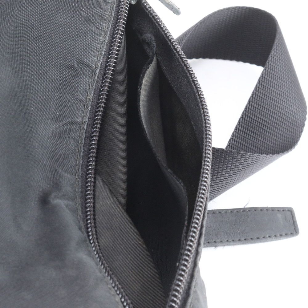 Prada Tessuto Nylon Triangle Logo Leather Shoulder Bag Crossbody Messenger Tote