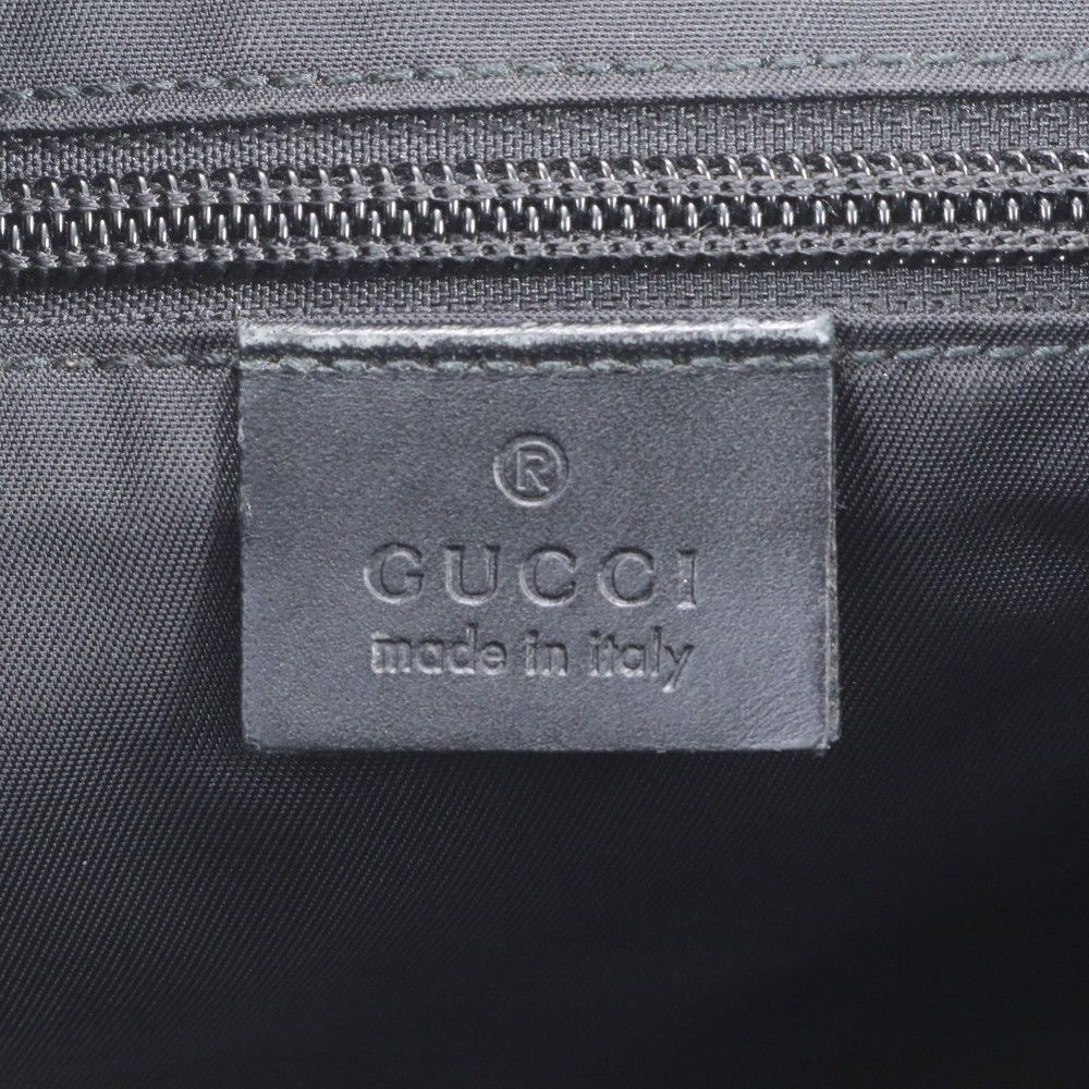 Gucci GG Supreme Leather Shoulder Bag Crossbody Messenger Business Navy Mwe