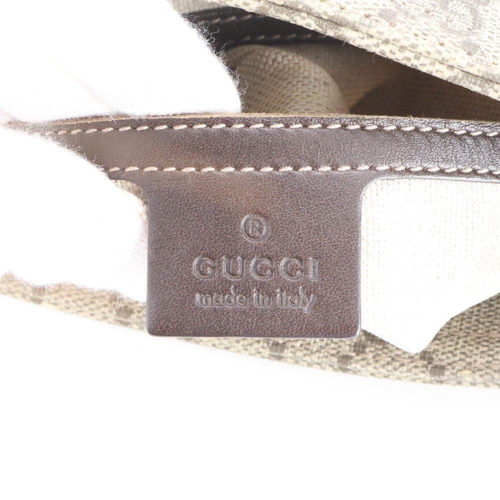 Gucci GG Supreme Leather Shoulder Bag Crossbody Messenger Business