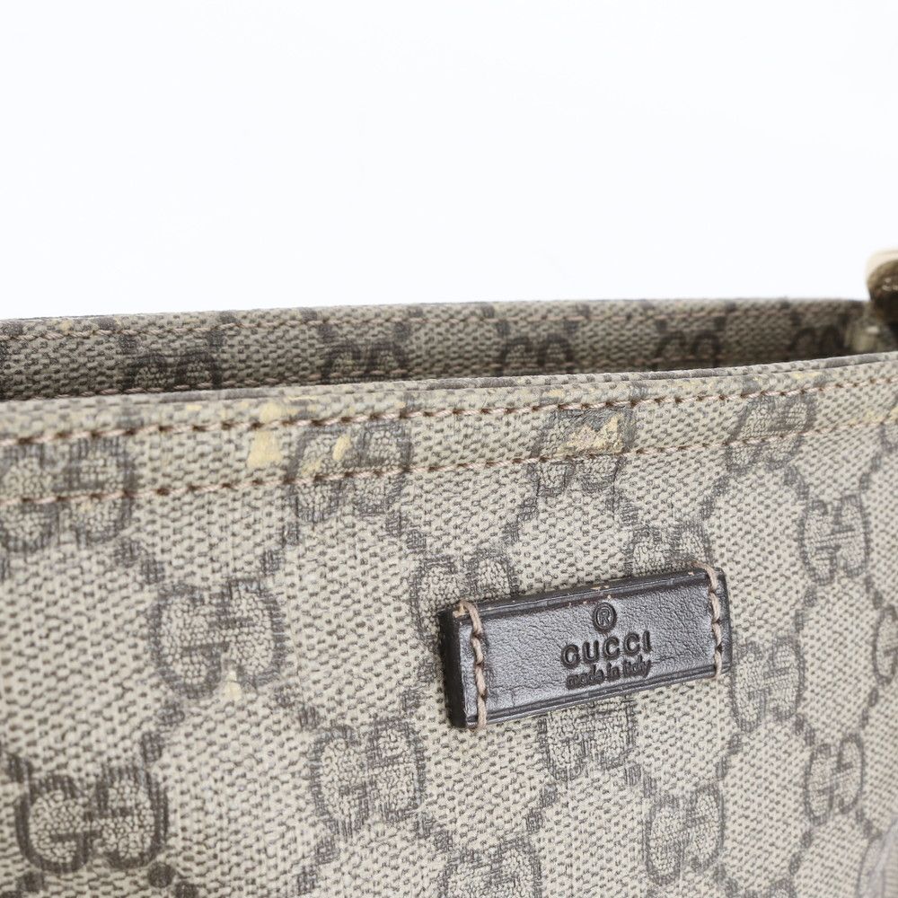 Gucci GG Supreme Leather Shoulder Bag Crossbody Messenger Business