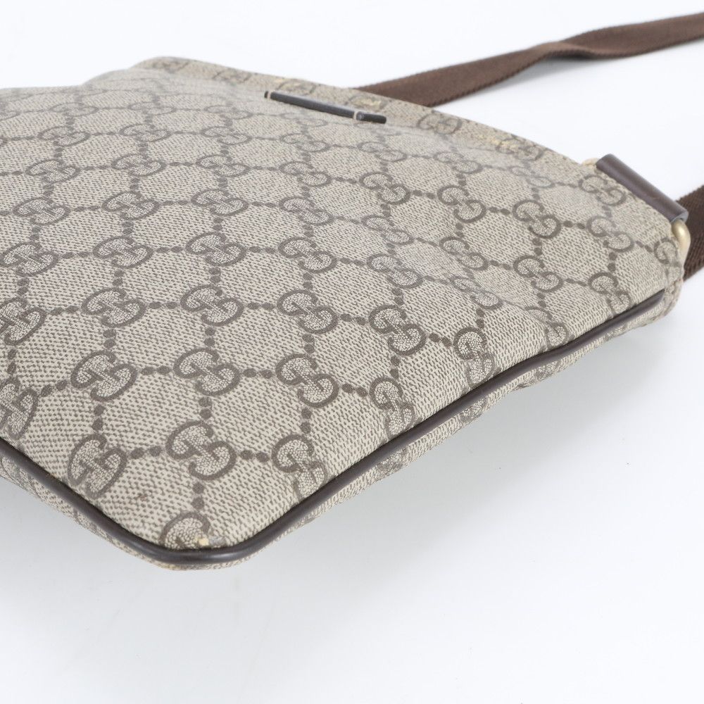 Gucci GG Supreme Leather Shoulder Bag Crossbody Messenger Business
