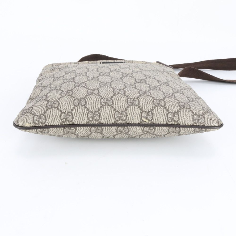 Gucci GG Supreme Leather Shoulder Bag Crossbody Messenger Business