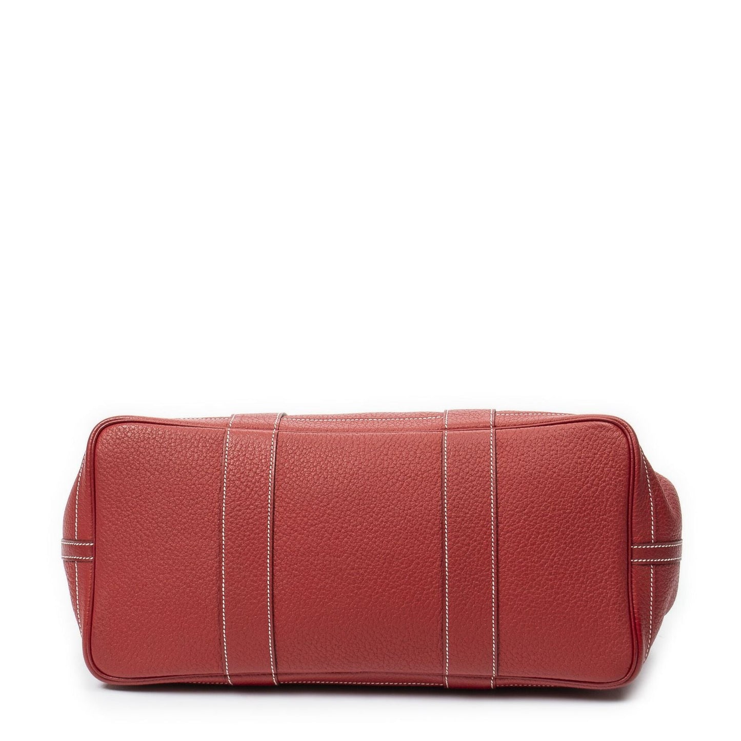 Hermes Garden Party Red Negonda Leather