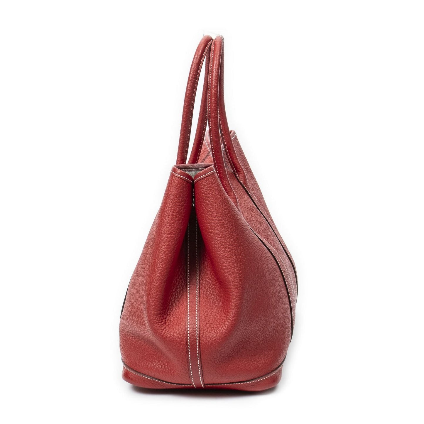 Hermes Garden Party Red Negonda Leather