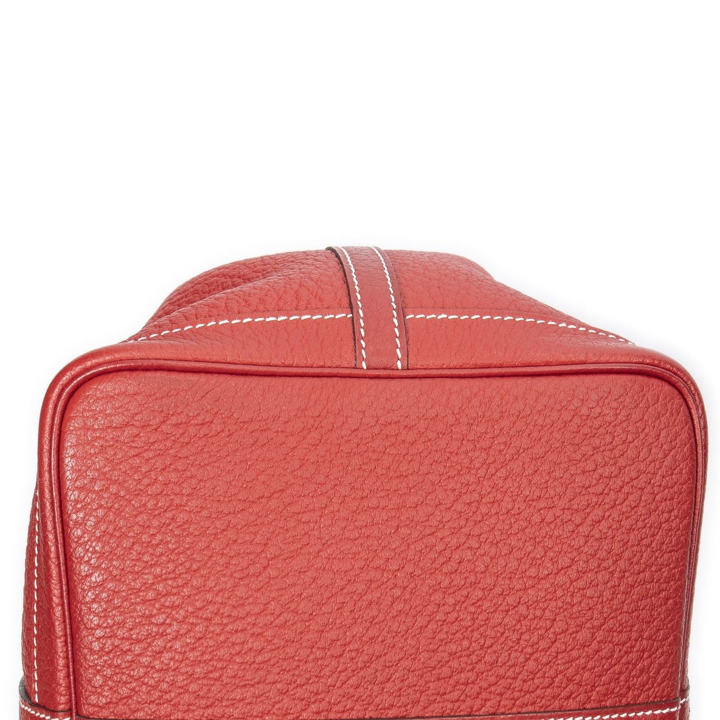 Hermes Garden Party Red Negonda Leather