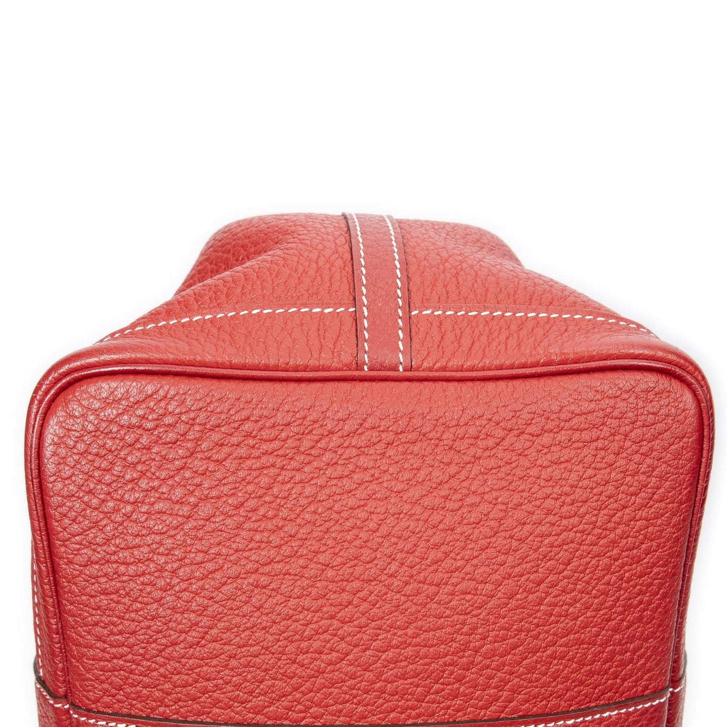 Hermes Garden Party Red Negonda Leather
