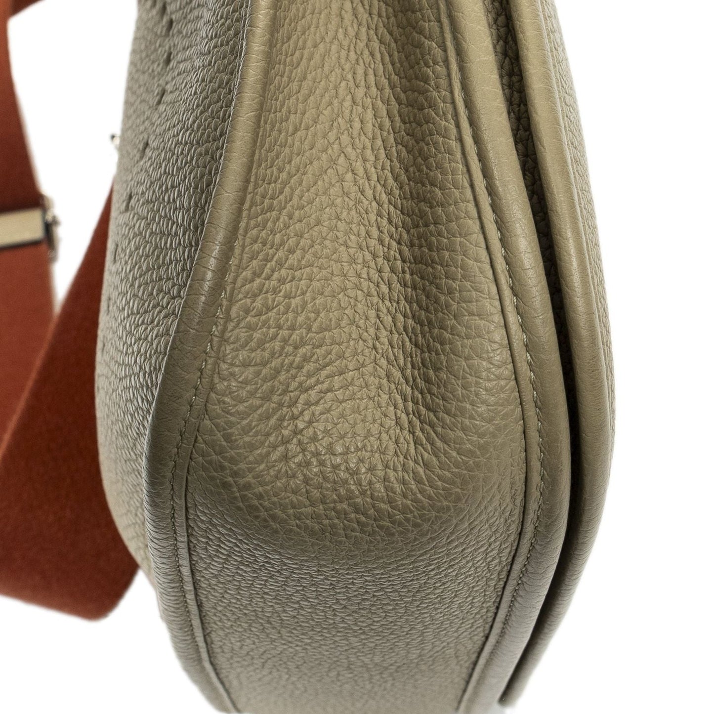 Hermes Evelyne III Clemence Leather Messenger Bag