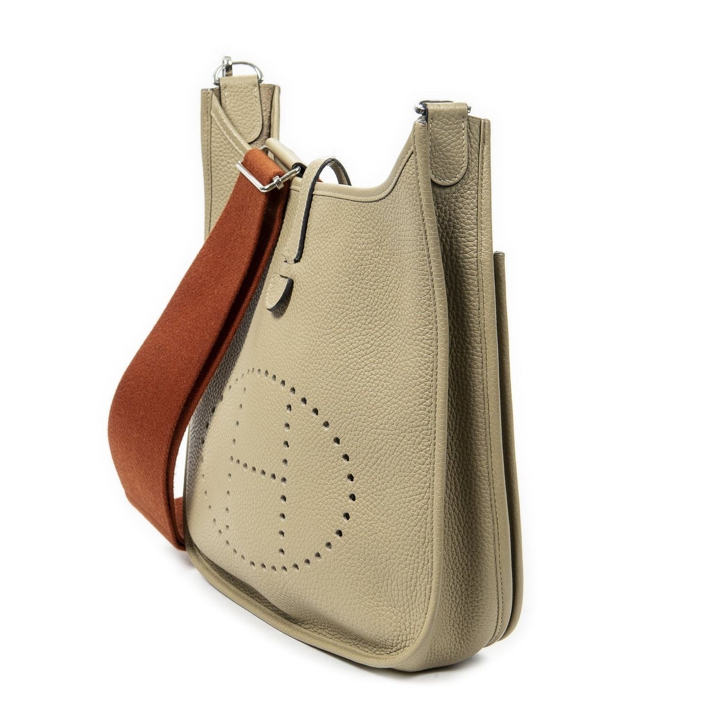 Hermes Evelyne III Clemence Leather Messenger Bag