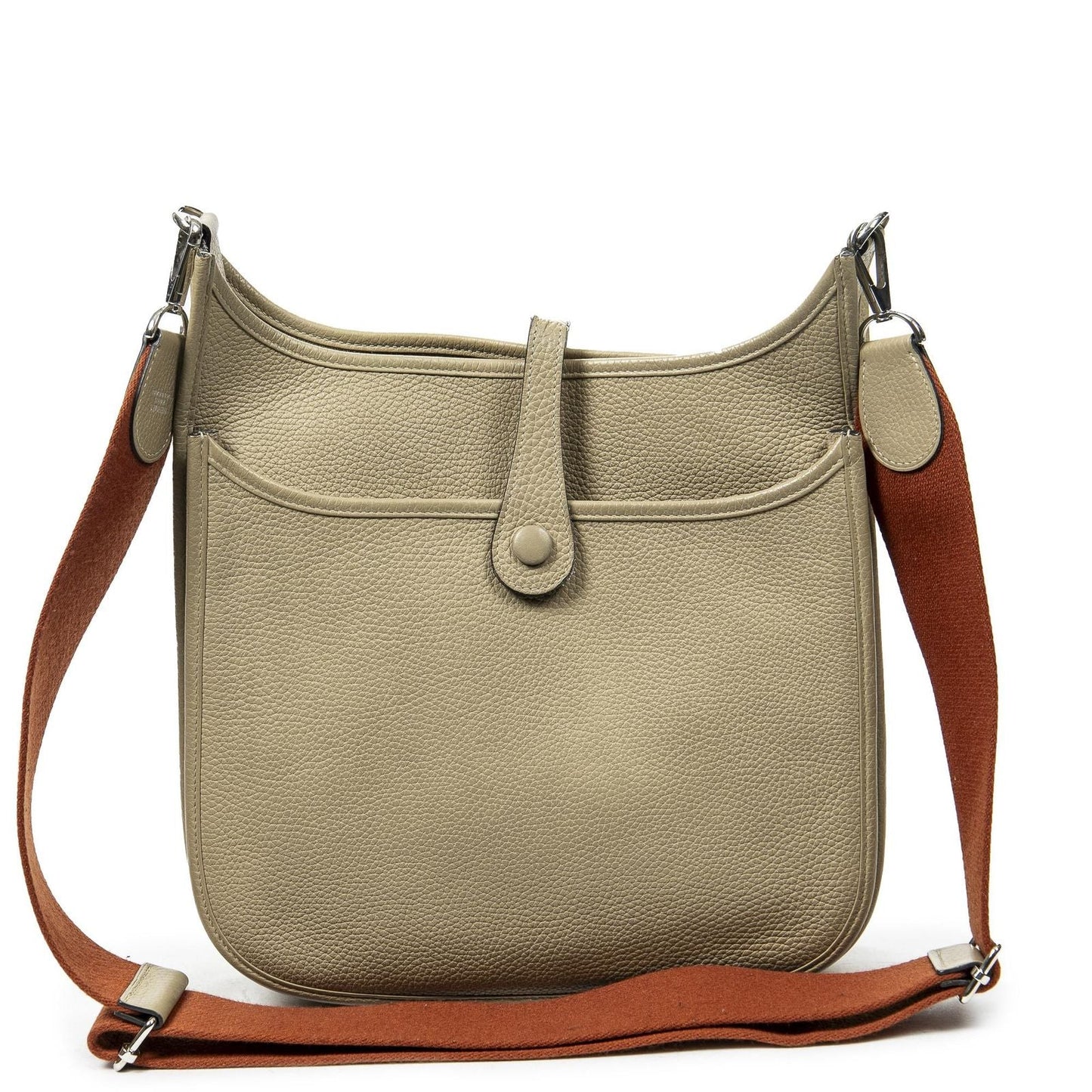 Hermes Evelyne III Clemence Leather Messenger Bag