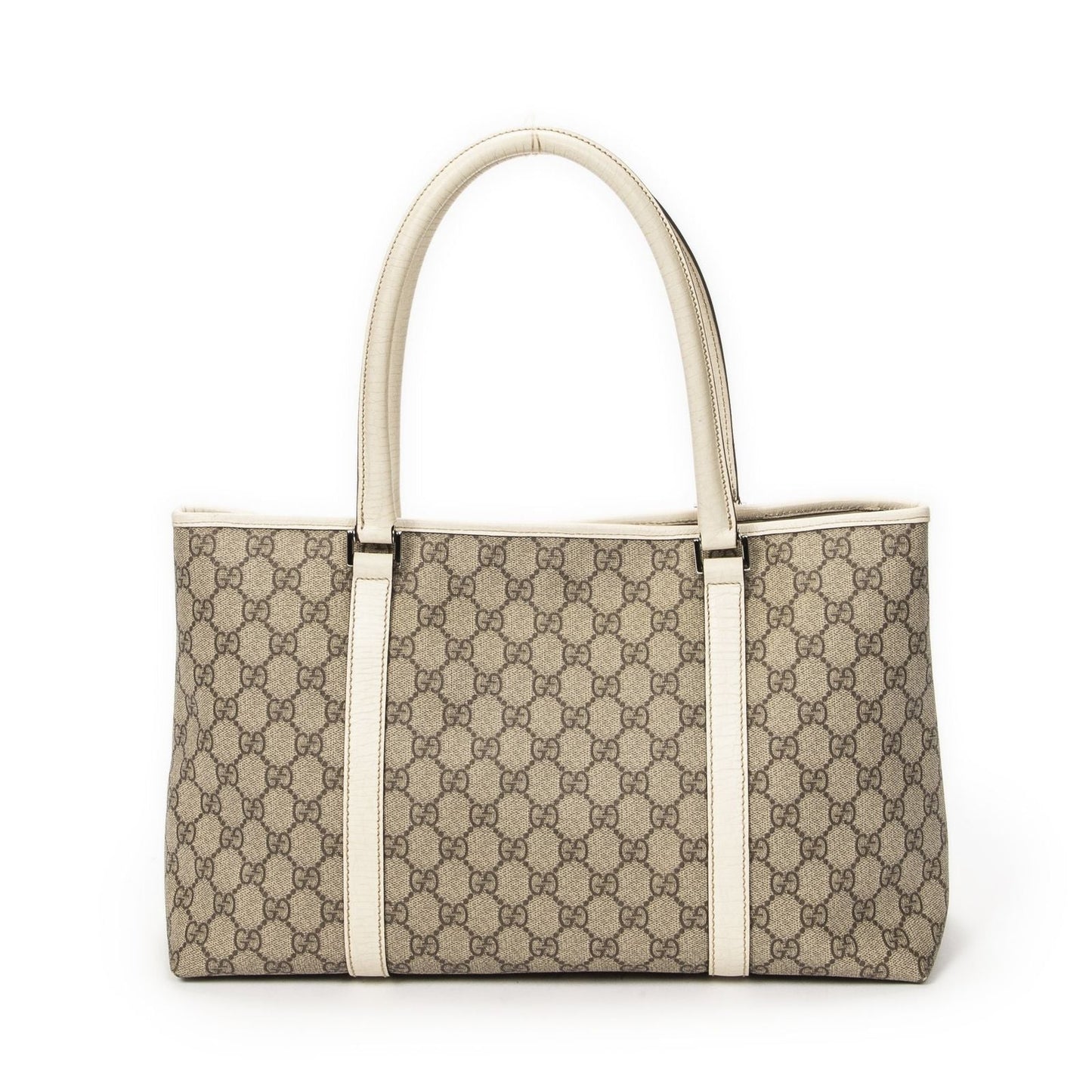 Gucci Joy Tote Beige Ivory Supreme Canvas