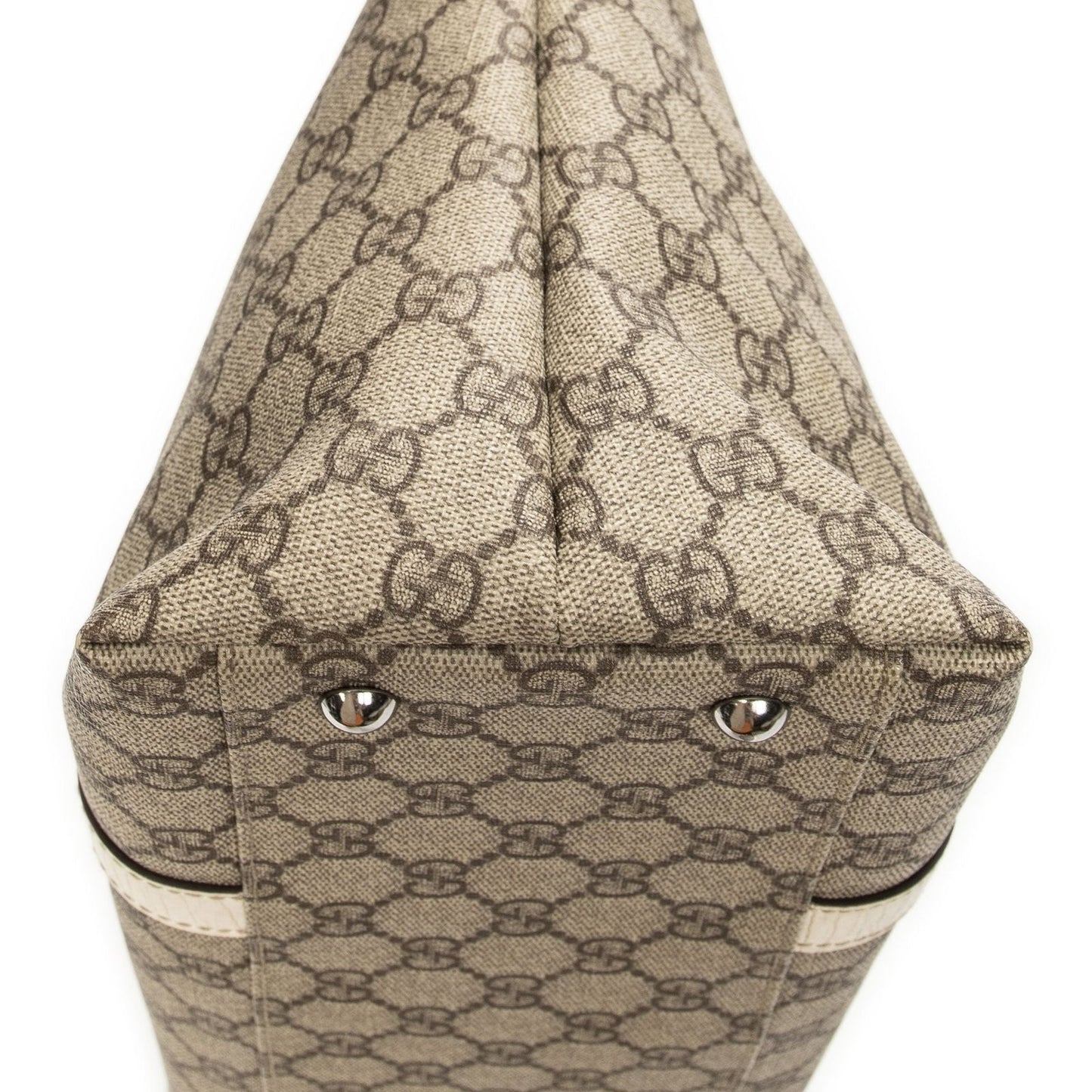 Gucci Joy Tote Beige Ivory Supreme Canvas