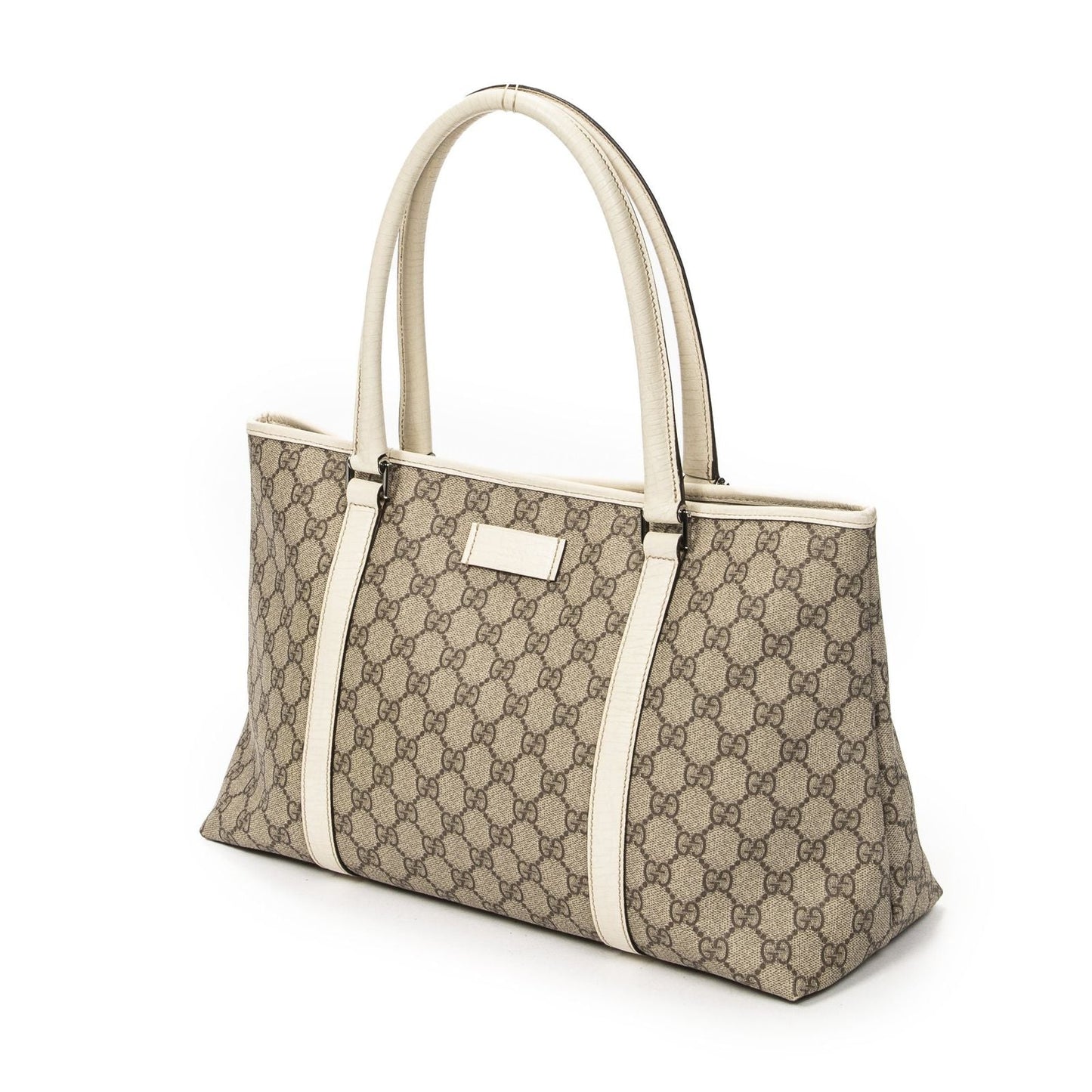 Gucci Joy Tote Beige Ivory Supreme Canvas