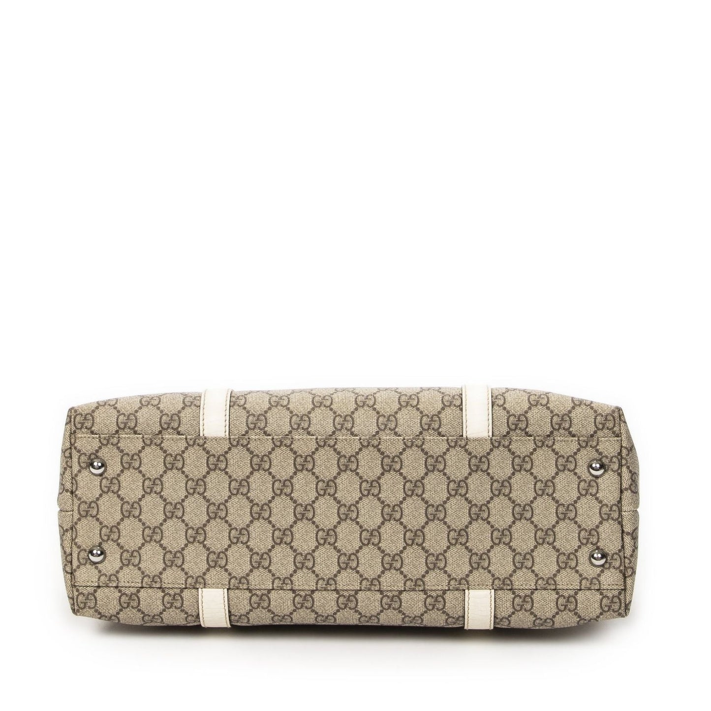 Gucci Joy Tote Beige Ivory Supreme Canvas