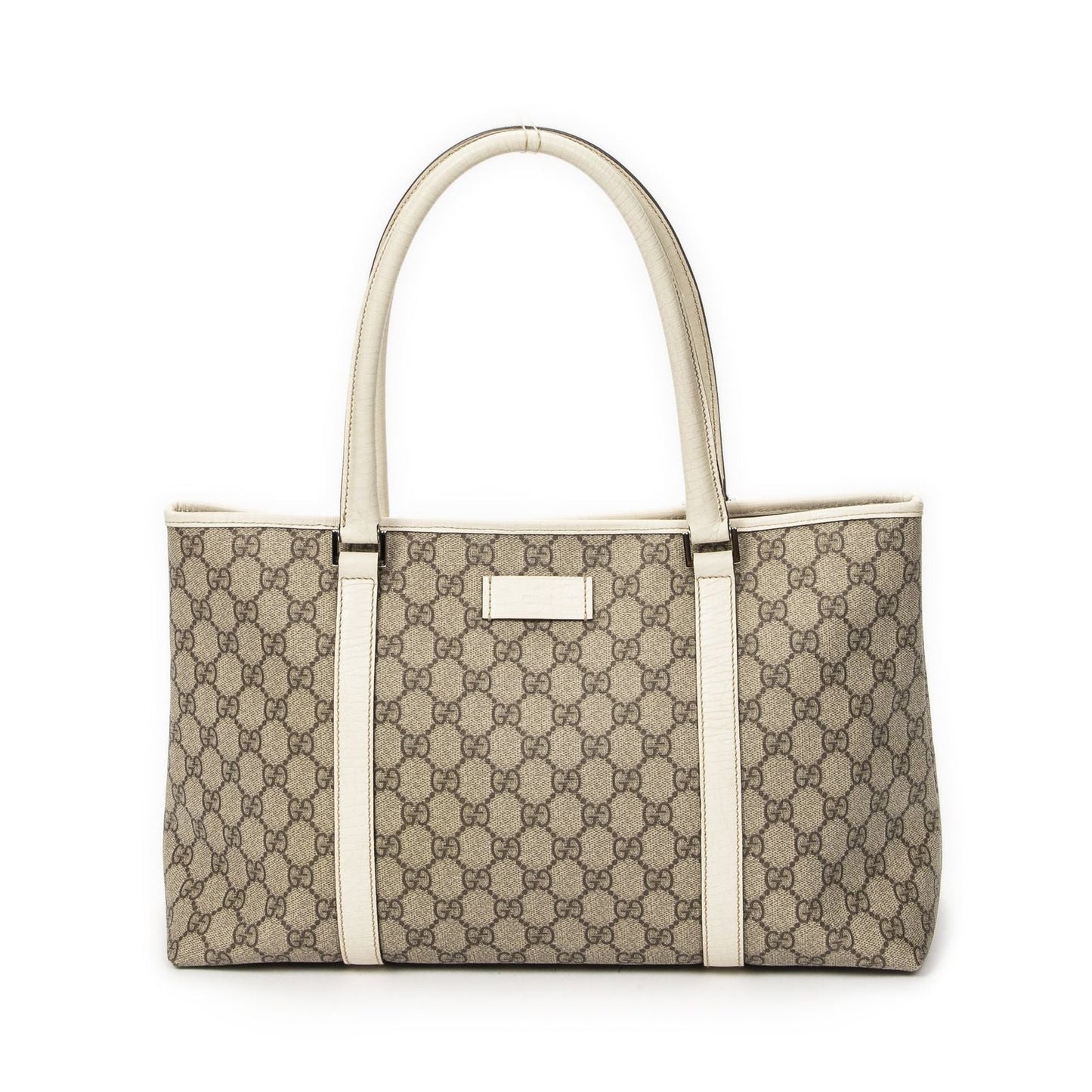 Gucci Joy Tote Beige Ivory Supreme Canvas