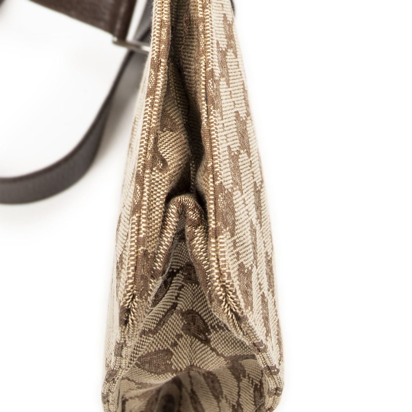Gucci Eclipse Crossbody Shoulder Bag Beige Brown GG Canvas