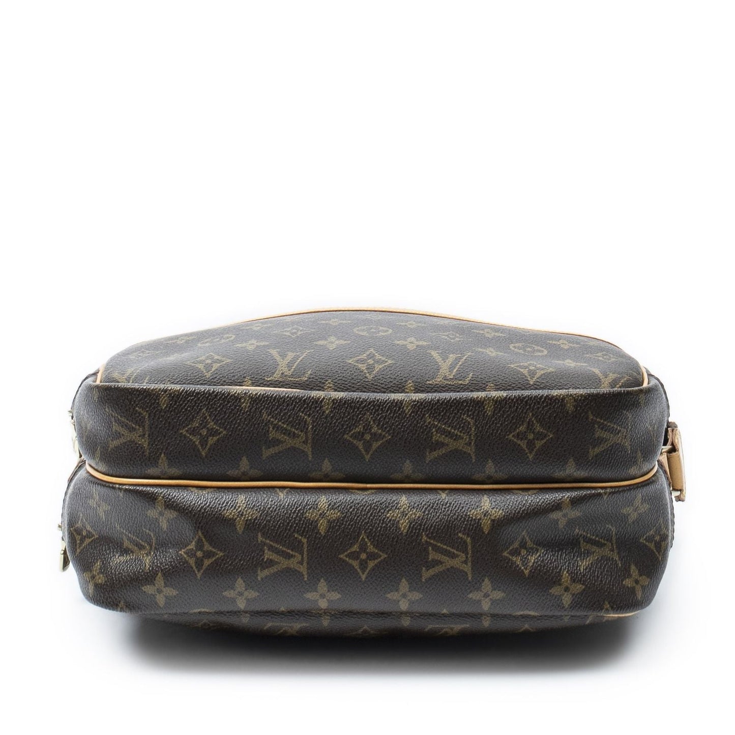 Louis Vuitton Reporter Brown Monogram Canvas Messenger Bag