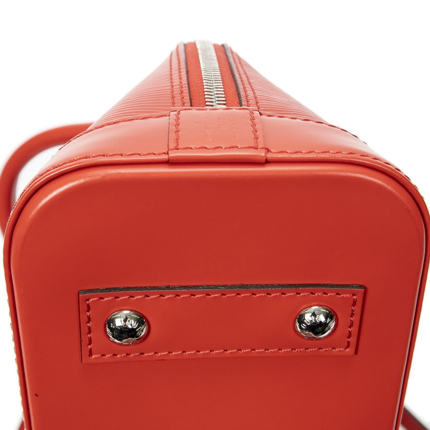 Louis Vuitton Alma Coquelicot Epi Handbag
