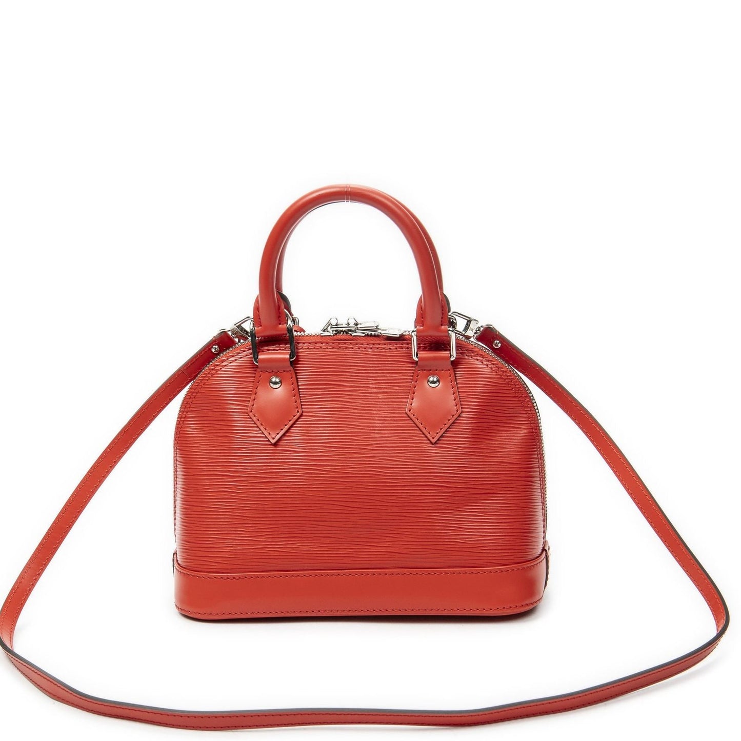 Louis Vuitton Alma Coquelicot Epi Handbag