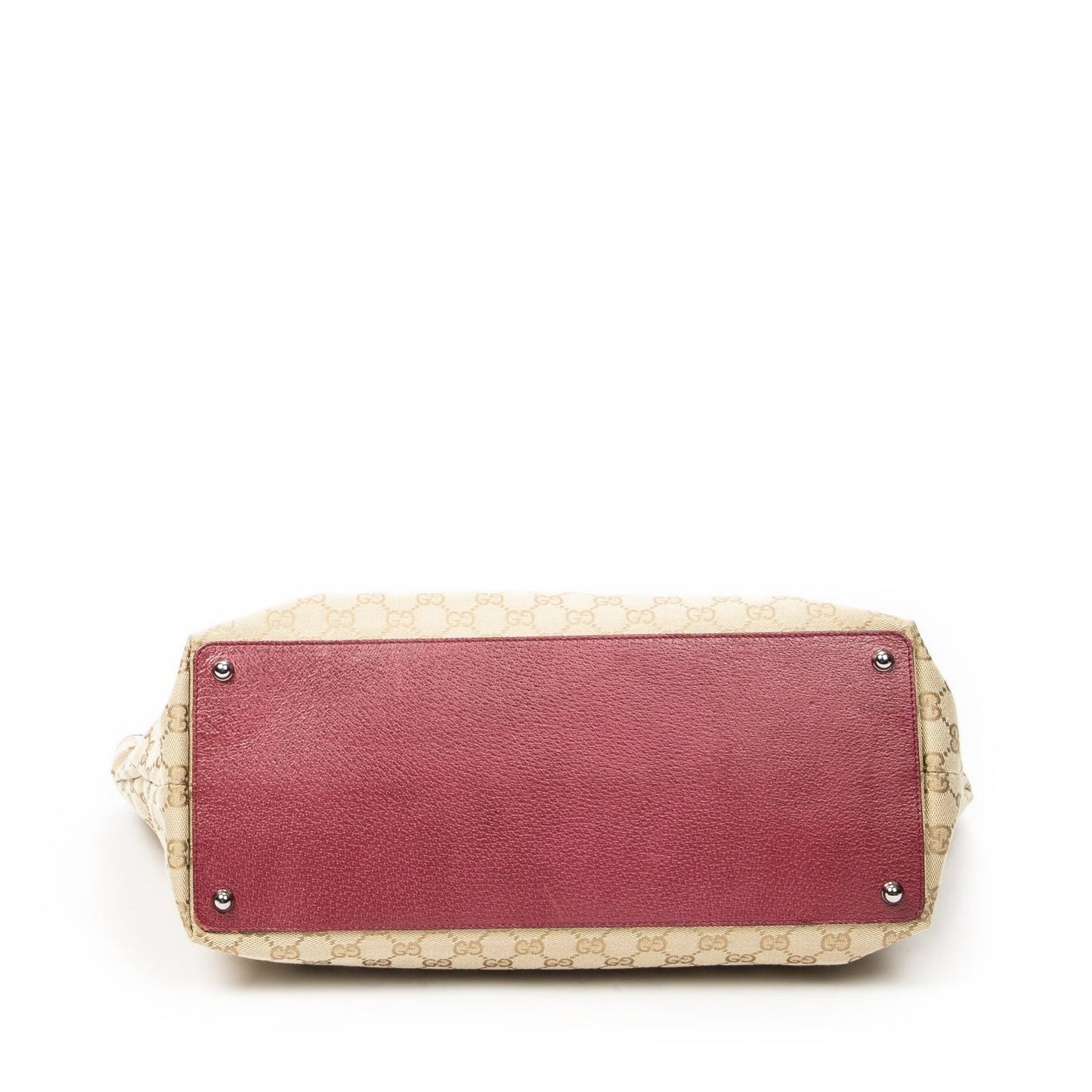Gucci Large Eclipse Tote Beige Fuchsia GG Canvas