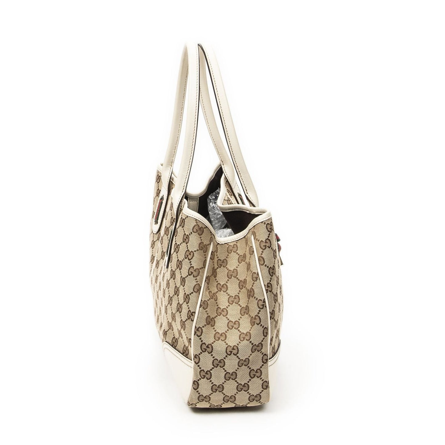 Gucci Princi Tote Beige Ivory GG Canvas